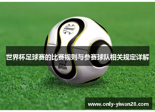 世界杯足球赛的比赛规则与参赛球队相关规定详解